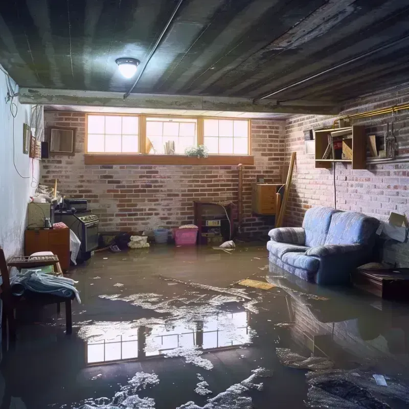 Flooded Basement Cleanup in King William County, VA